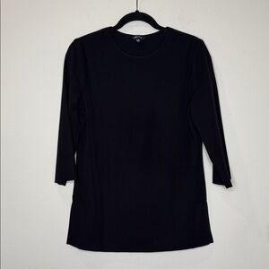 Misook Classic Black Knit Women's Top